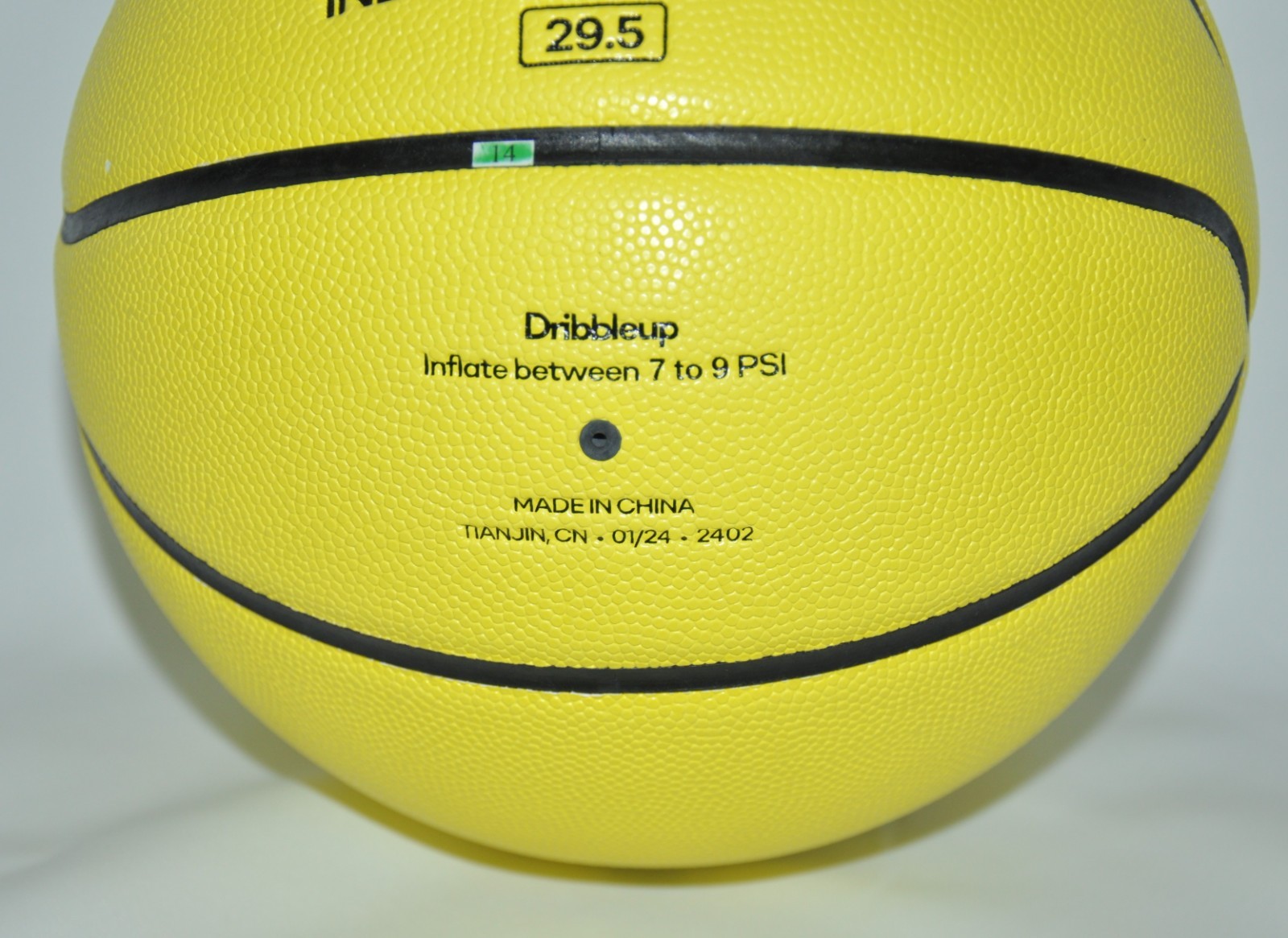 EUC Dribble Up Smart Basketball Official Size Indoor Outdoor 29.5 Basketball