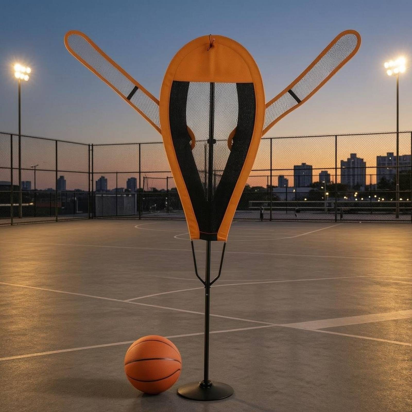 Adjustable Court Sport Defensive Mannequin Long-Lasting Guarding Mannequin