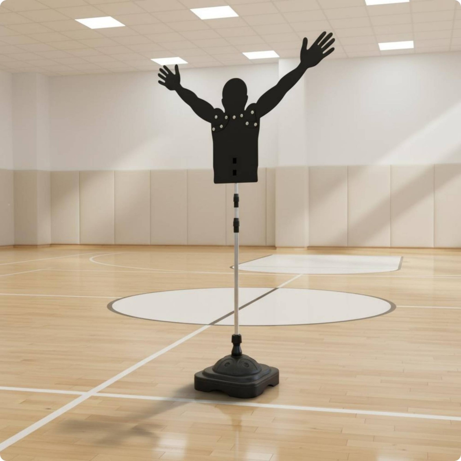 Court Opponent Mannequin Realistic Defensive Stance Court Training Mannequin