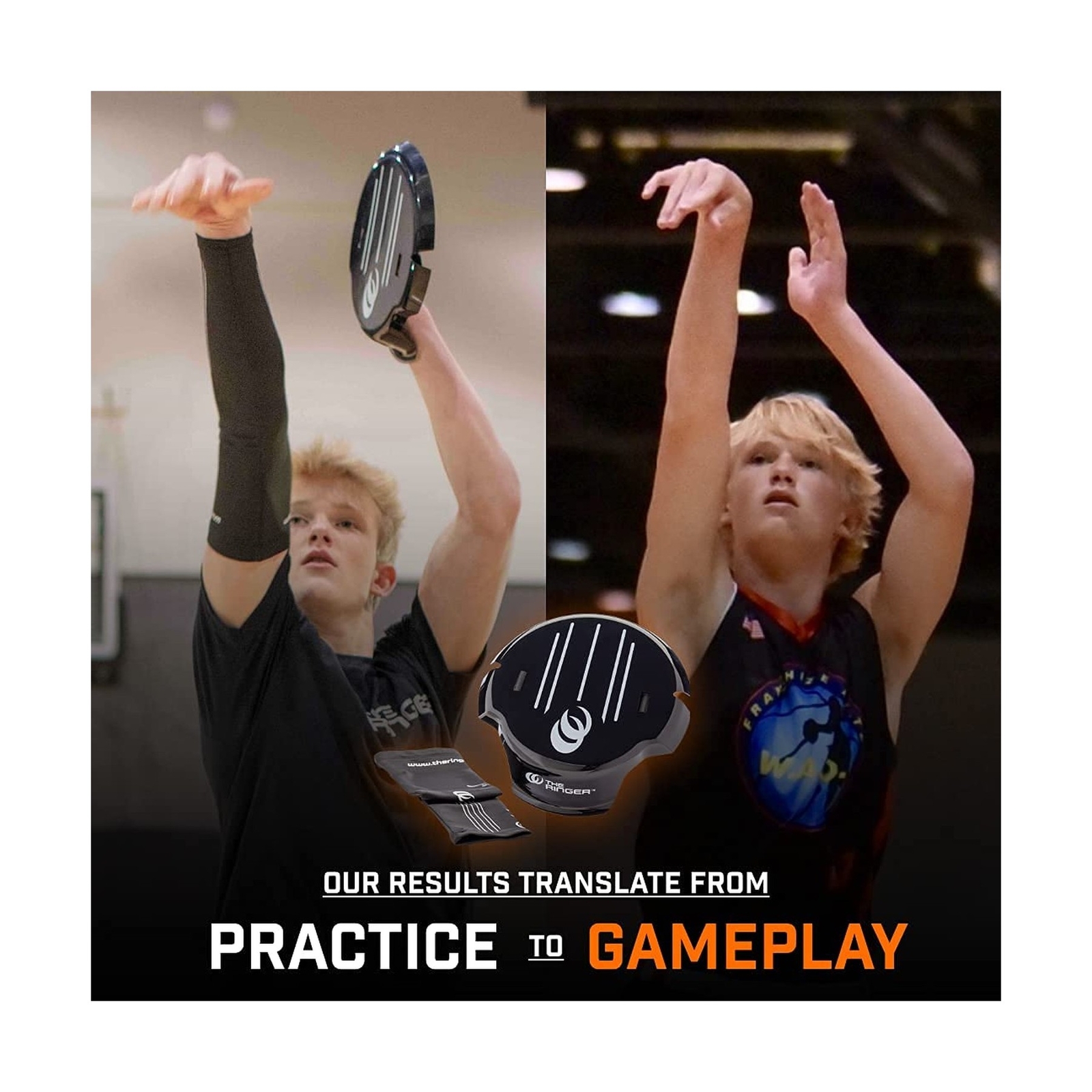 The Ringer Hoops Basketball Training Equipment and Basketball Shooting Aid – …