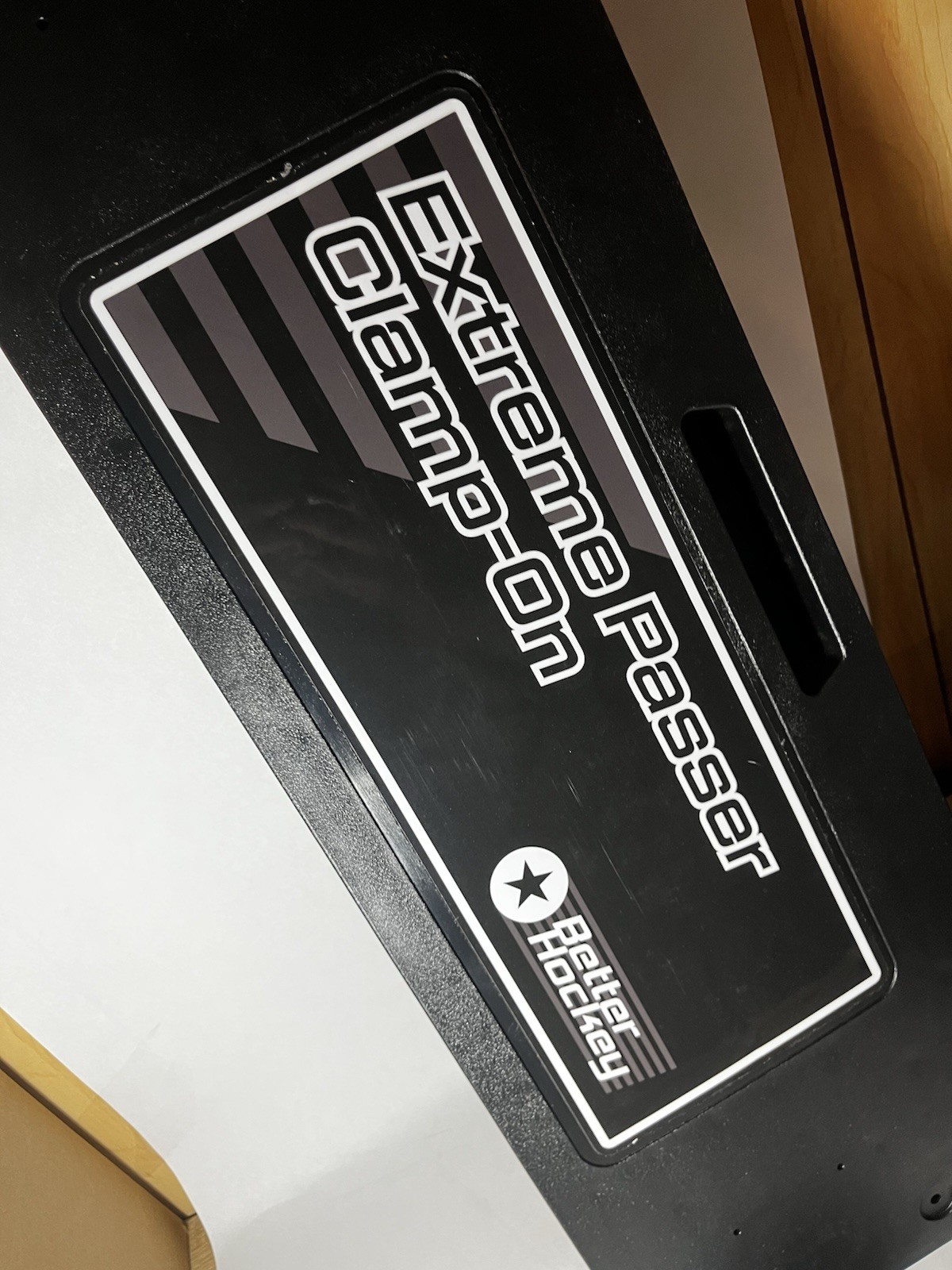 Better Hockey Extreme Passer Puck Rebounder Clamp-On Pro Professional! READ!