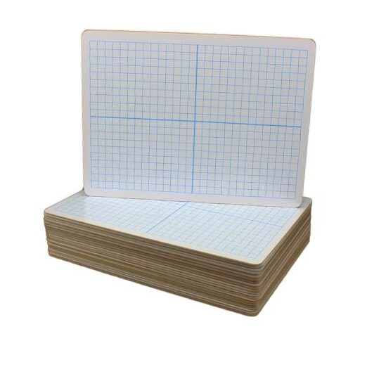 Flipside X/Y Axis/Plain Dry Erase Board 24 Pack