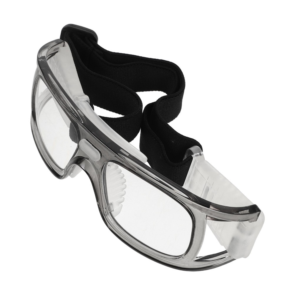 Durable Adjustable Sport Eyewear for Basketball Soccer Clear Protective Goggles
