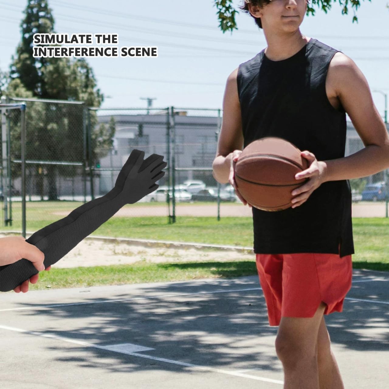 16.9inch Padded Basketball Blocking Sticks – Enhance Defense Skills Effortlessly