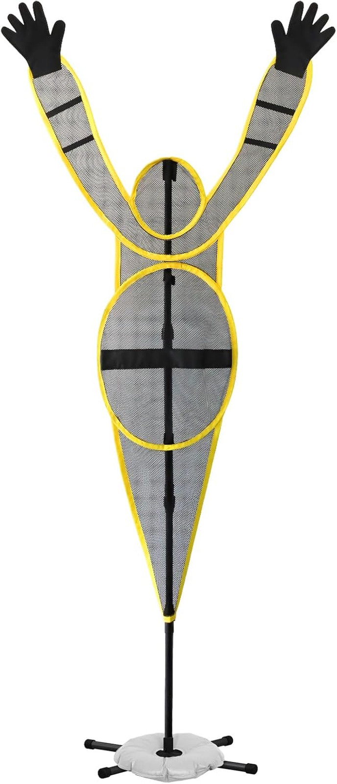 Height-Adjustable Basketball Training Dummy – Portable Defensive Mannequin (Yell