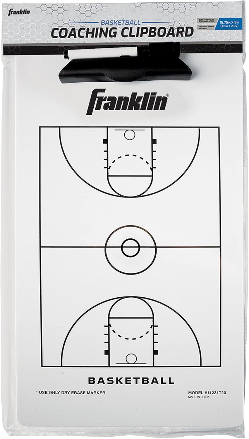 Franklin Sports Coach Clip Board, 15.75X9-Inch
