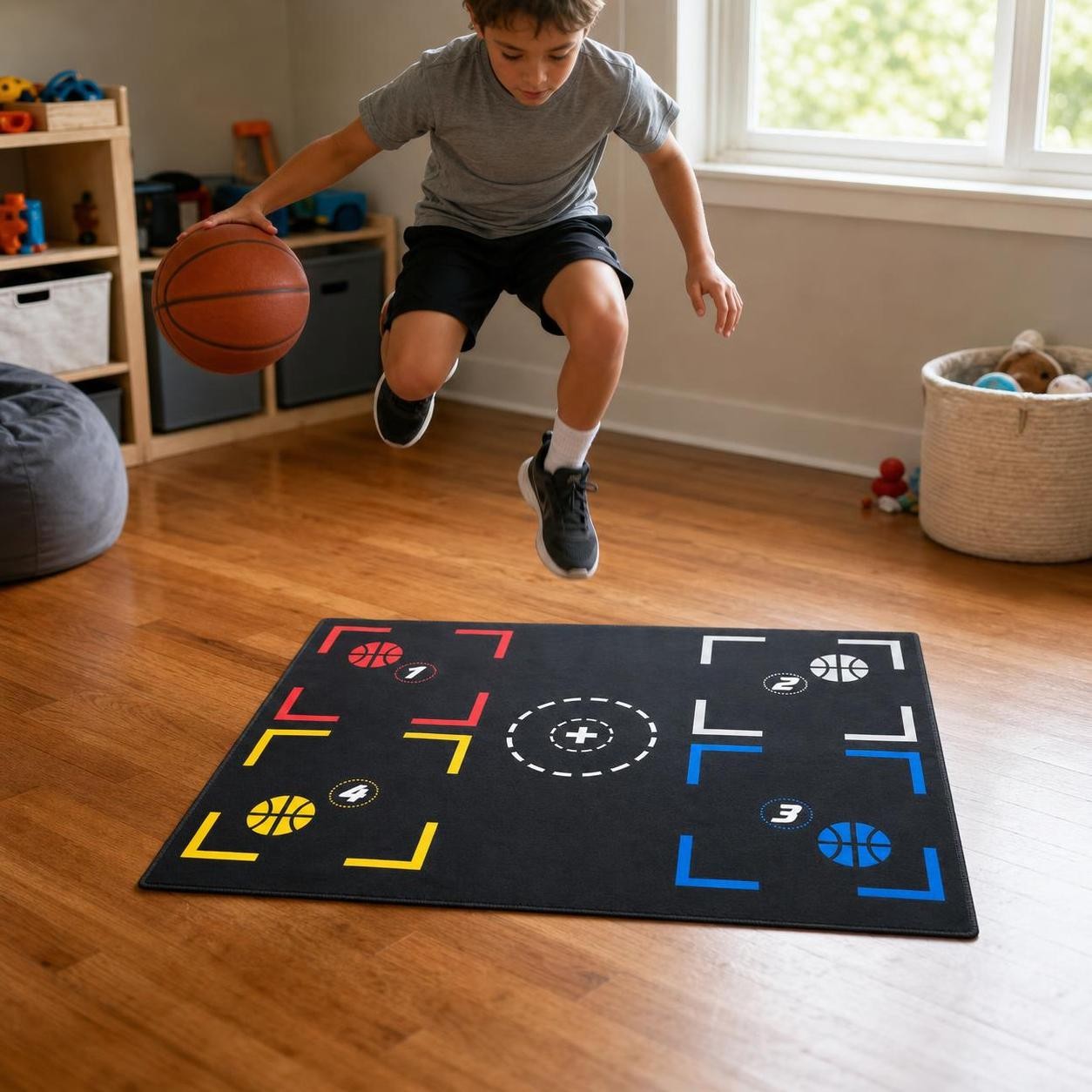 Indoor Footwork Training Equipment for Basketball, for Sports – for Kids
