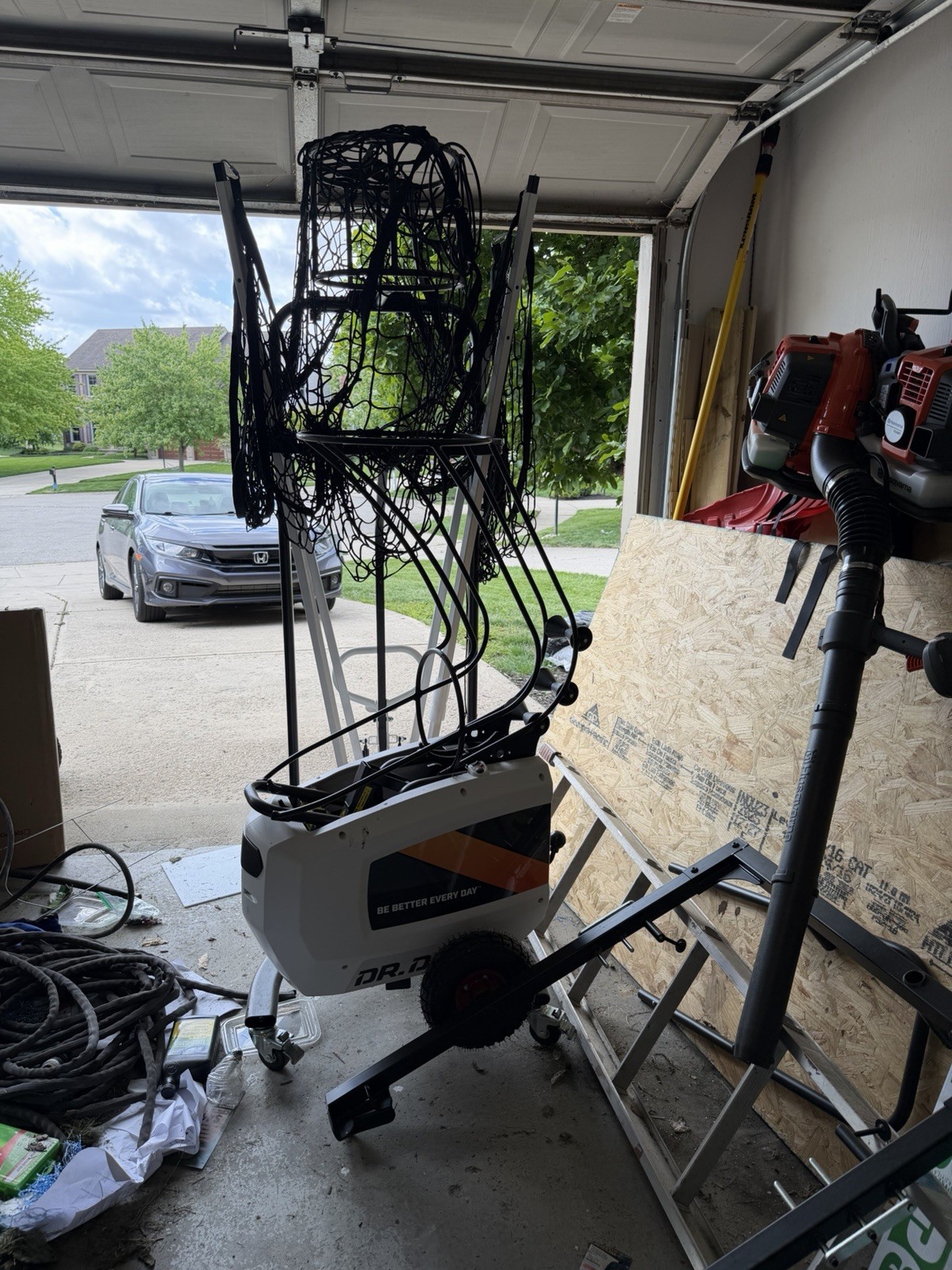 Dr. Dish Home Basketball Trainer Shooting Machine Portable Accuracy Technique