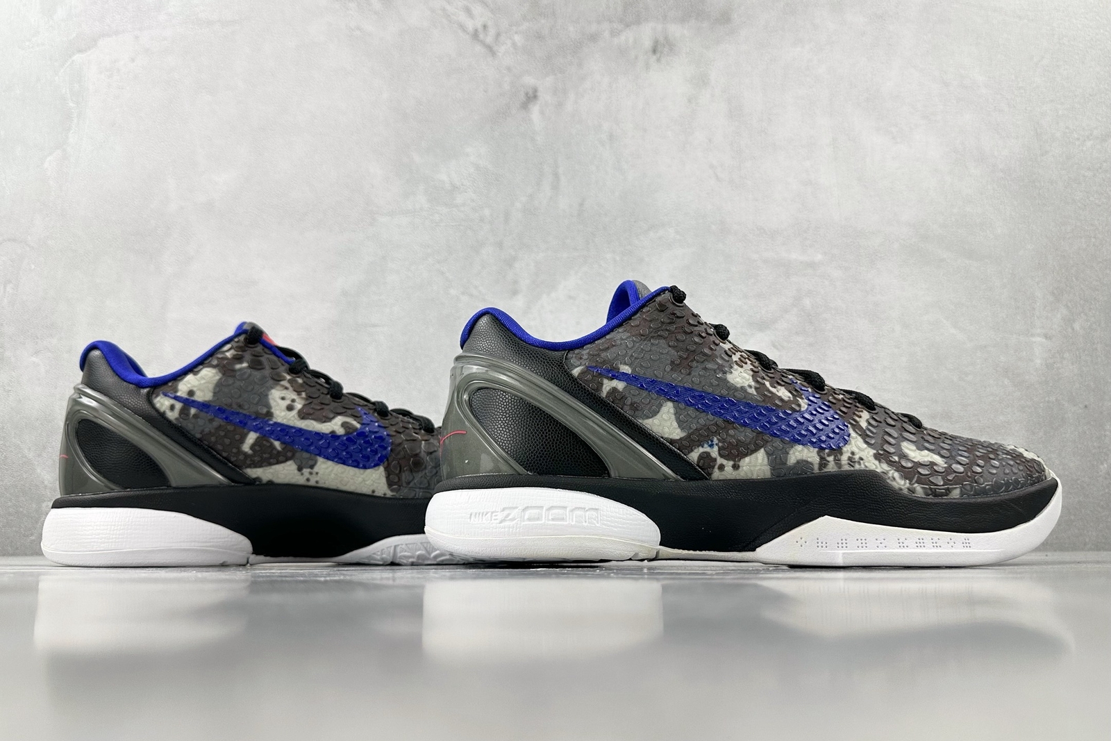 New NK Zoom Kobe 6 Urban Camo 429659-901 Mens Womens Basketball Shoes Authentic