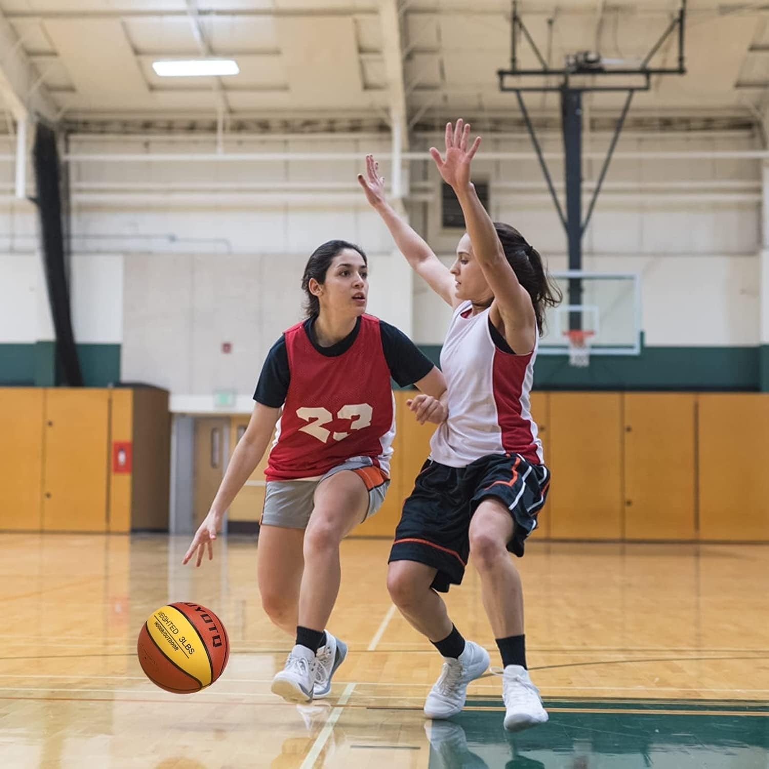 Professional 3.3lbs Weighted Basketball – Elevate Handling & Control Skills