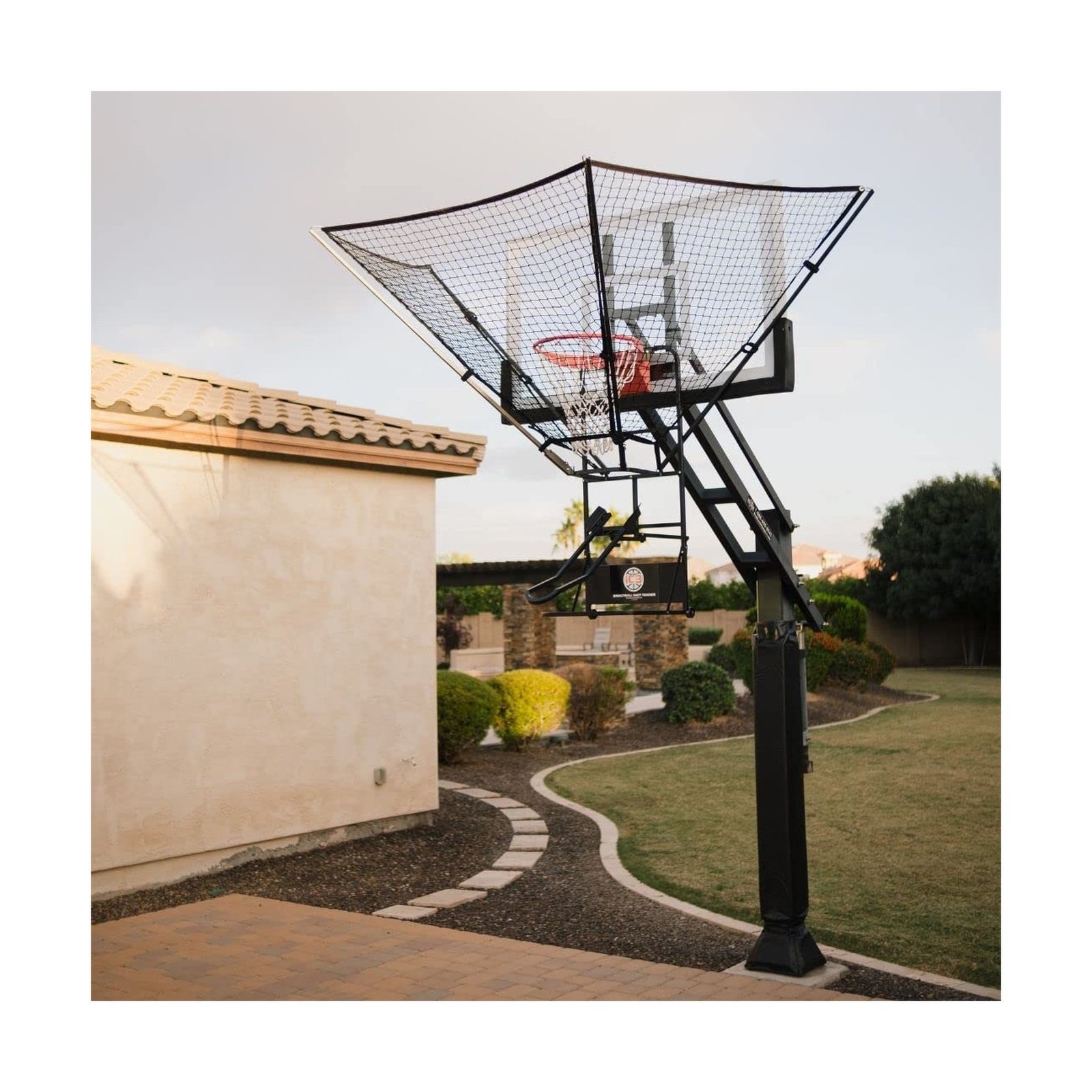 Dr. Dish iC3 Basketball Rebounder Net Return System Portable Shot Trainer for…
