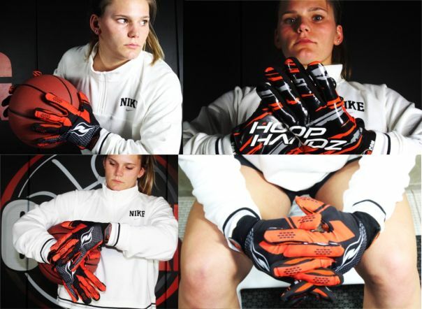 Hoop Handz Weighted Basketball Training Gloves w/ Passing Drills DVD