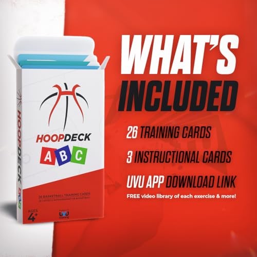 Youth Basketball Training Cards | Alphabet Skill Drills for Kids | HoopDeck ABC