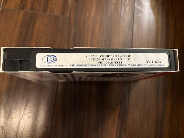 Phil Martelli Championship Series Team Offensive Drills Basketball Coaching VHS
