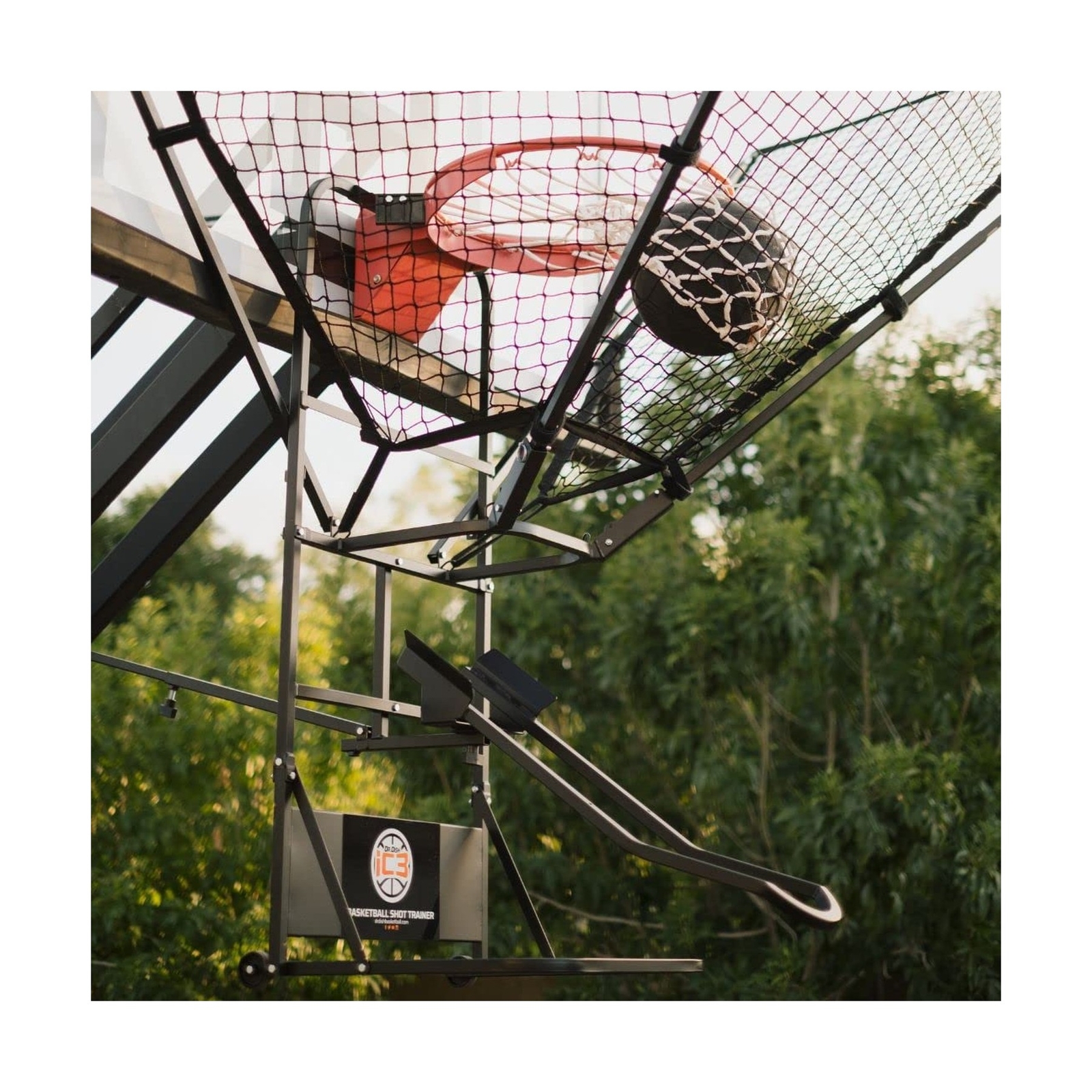 Dr. Dish iC3 Basketball Rebounder Net Return System Portable Shot Trainer for…