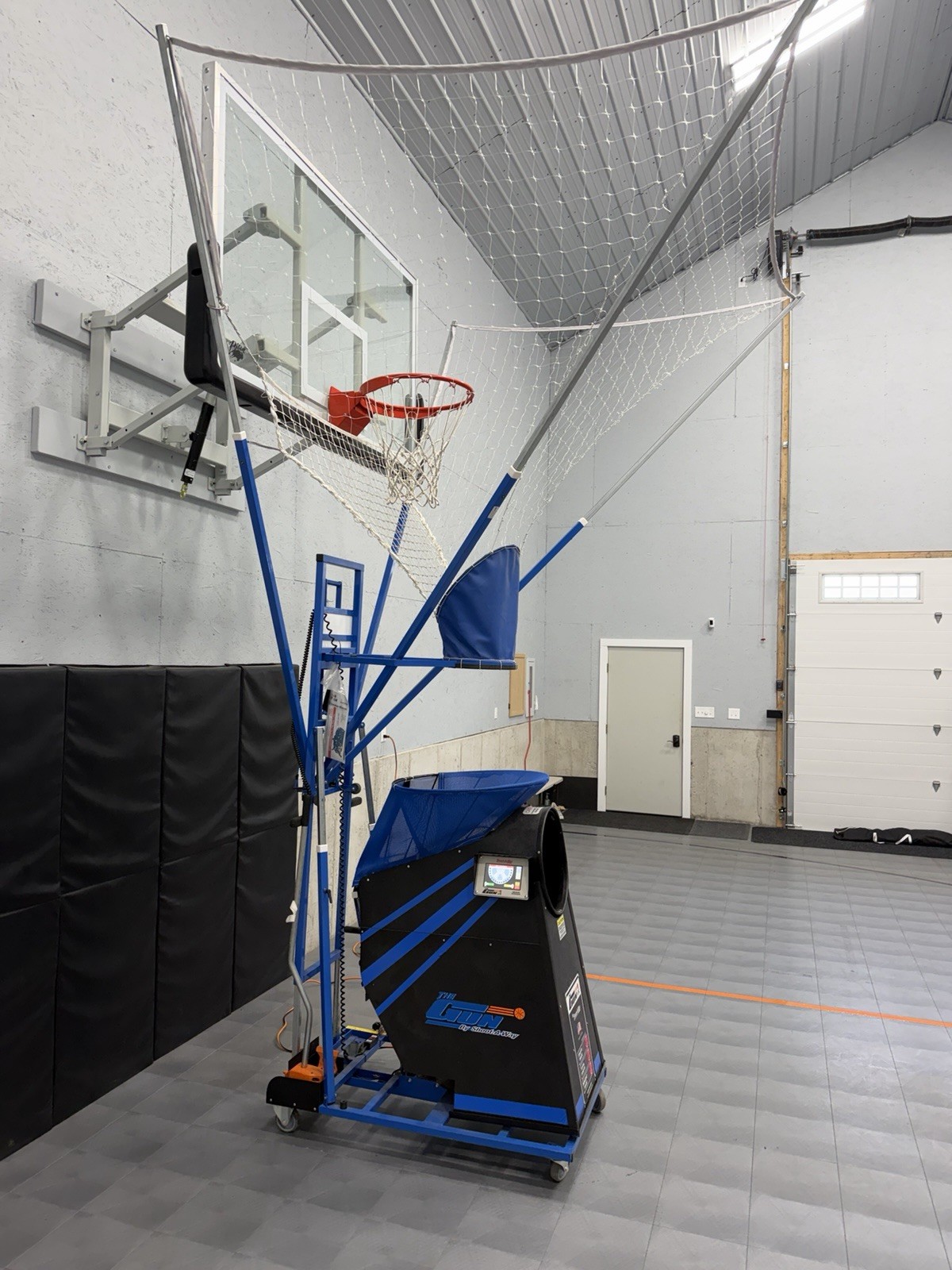 Shoot-A-Way The Gun 10K Basketball Shooting Trainer w/ Ball Return Net