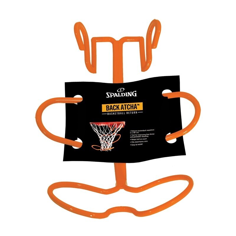 Basketball Ball Return Training Aid Shooting Practice Rim Attachment Outdoor Use
