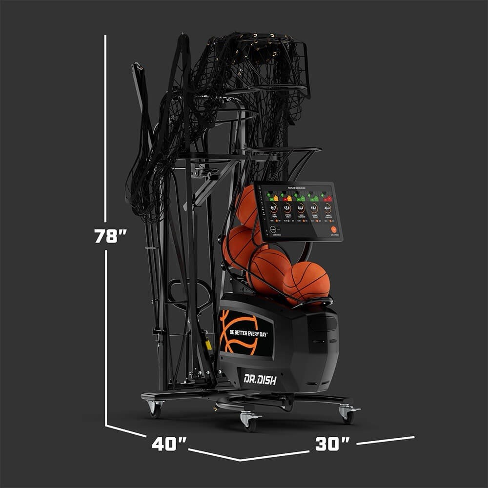 Brand NEW Dr. Dish Basketball CT+ Shooting Trainer w/ Return Net & Touchscreen