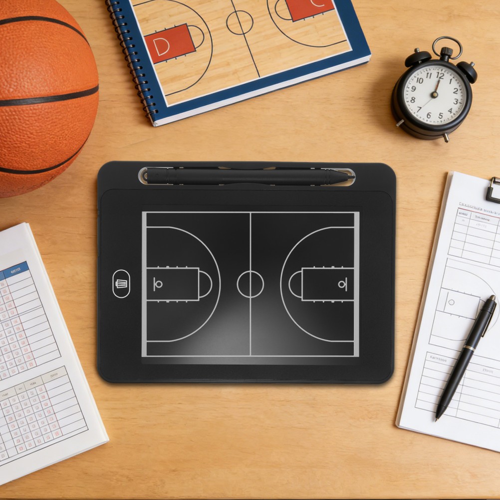 Basketball Electronic Tactical Board Dry Erase Drawing Digital Competition
