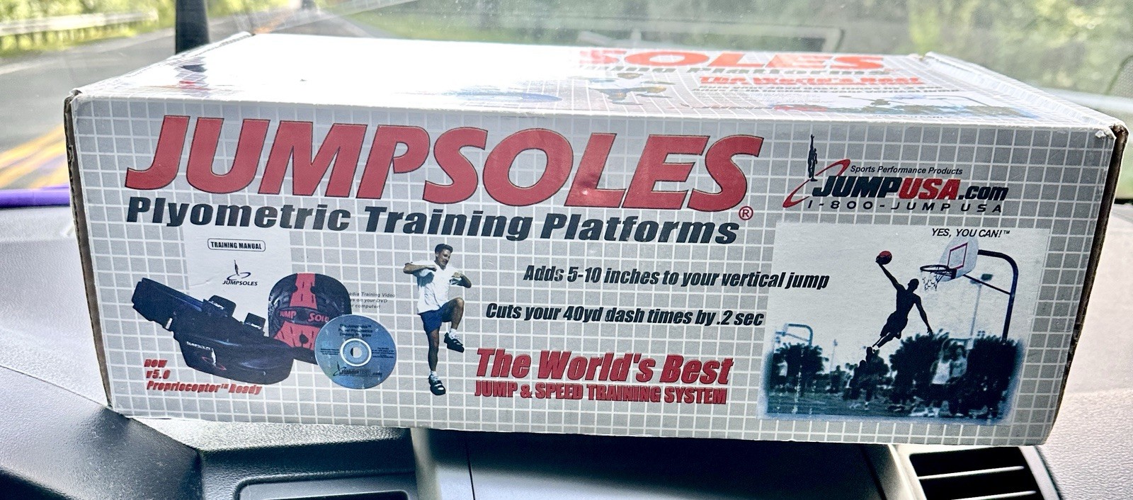 JumpSoles Plyometric Training Platform SystemV5.0 Mens XL 15-20/Improve Vertical