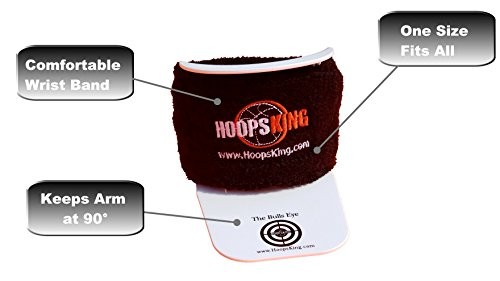 HoopsKing Bullseye Basketball Shooting Training Aid, Perfect Form Every Time