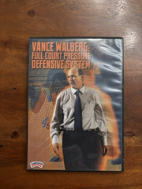 Vance Walberg Full Court Pressure Defensive System Basketball Coaching DVD