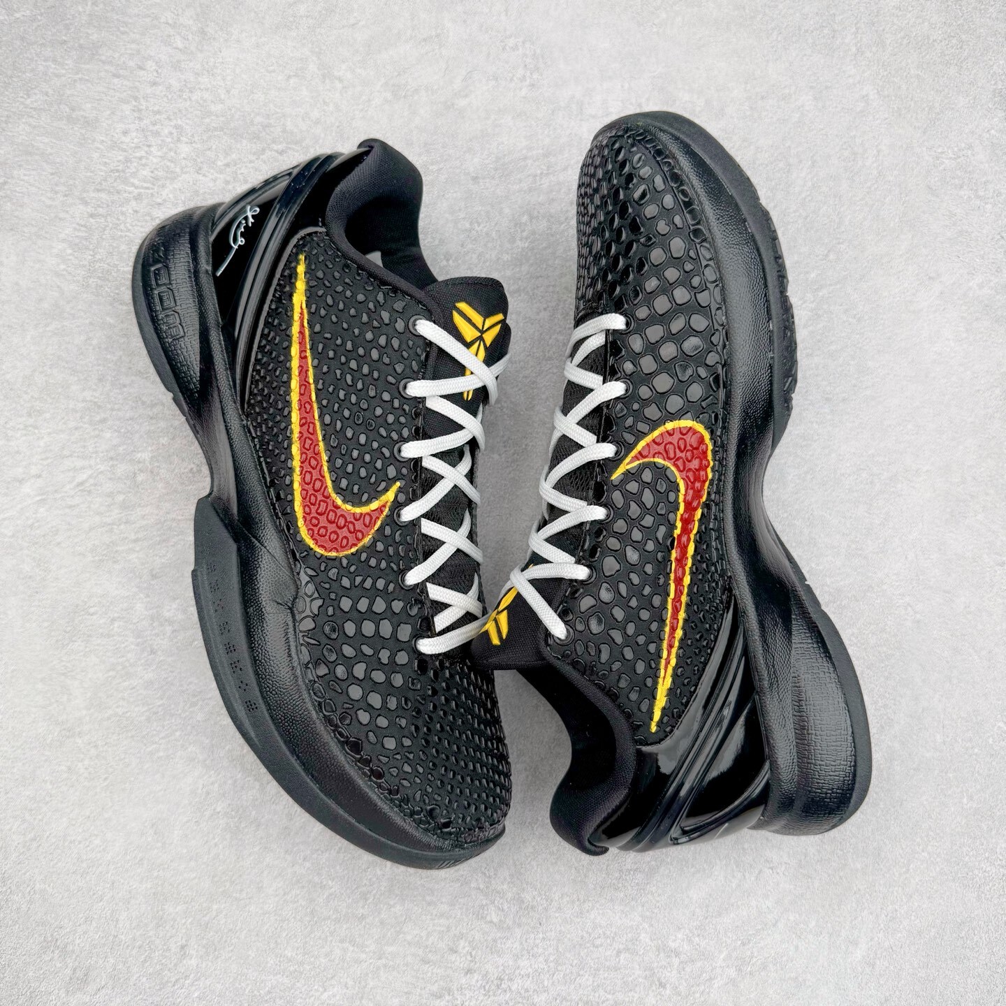 New NK ZOOM Kobe 6 Protro PE2025-103 Black Mens Womens Athletic Shoes Authentic
