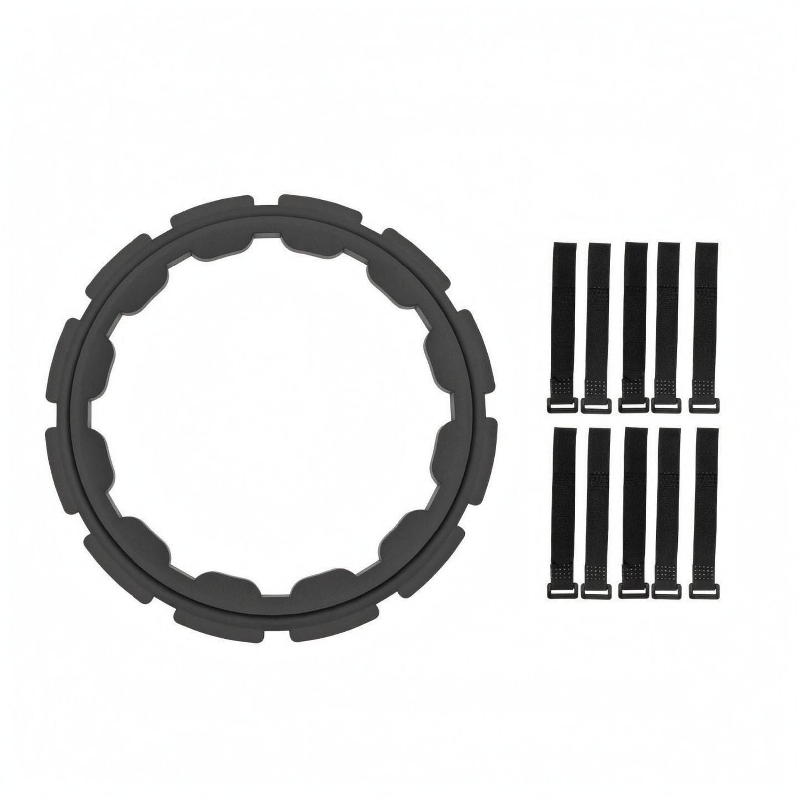 Basketball Reducer Hoop Secure Straps Sports Training Gear Segmented