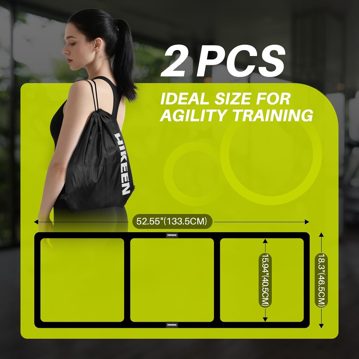 Agility Ladder for Football & Basketball,Speed Training Ladder with Carry Bag