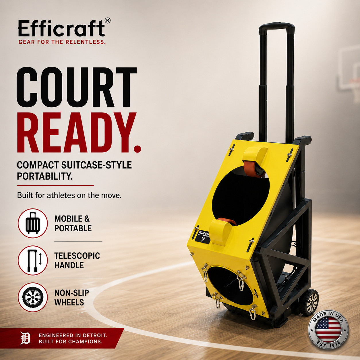 Automatic Basketball Shooting Machine, Dual-Power Rechargeable/Plug-in Shooting