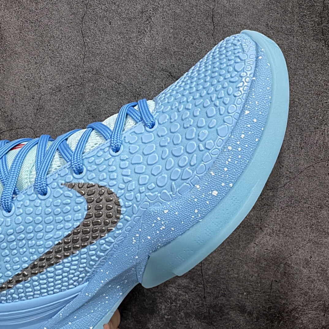 New NK Zoom Kobe 6 Protro Blue PE2023-100 Mens Womens Athletic Shoes Authentic
