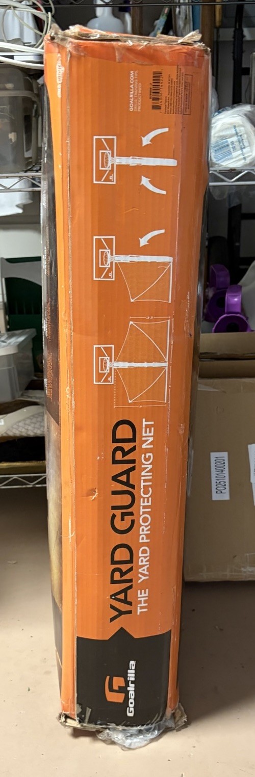 Reduced New Goalrilla B2800W-2MDP Yard Guard Protecting Basketball Net System