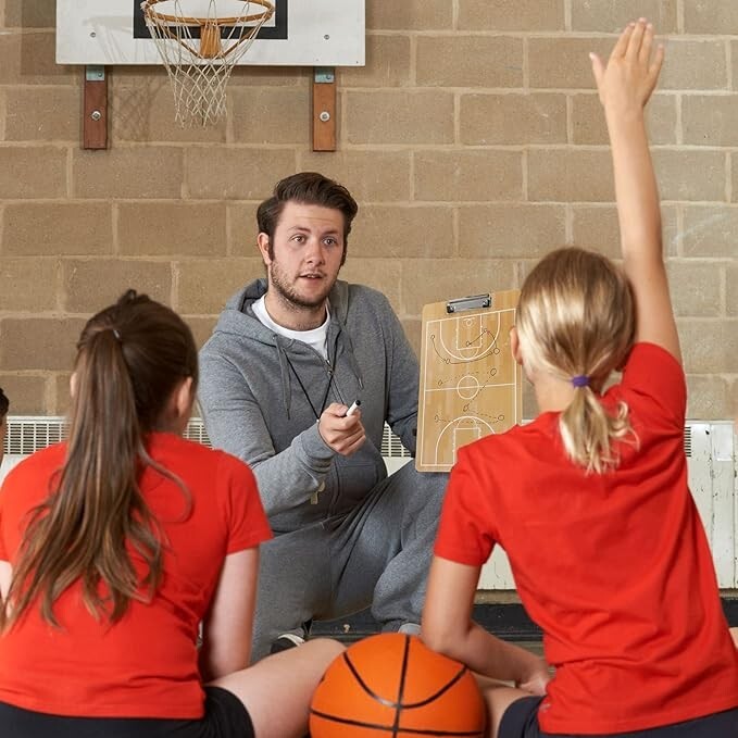 Portapapeles de entrenamiento de baloncesto, tablero de entrenamiento de borrado