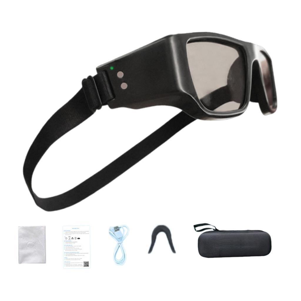 Vision Training Strobe Glasses Dribbling Goggles App Control Rechargeable Reflex