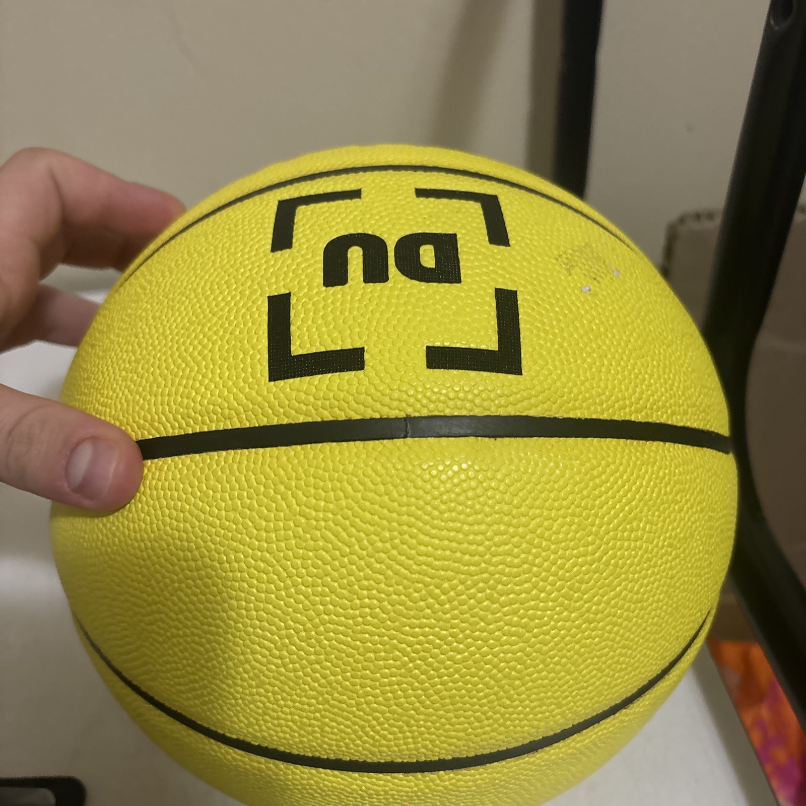 Dribble Up Smart Basketball Junior Size (28.5) Indoor Outdoor Yellow Basketball