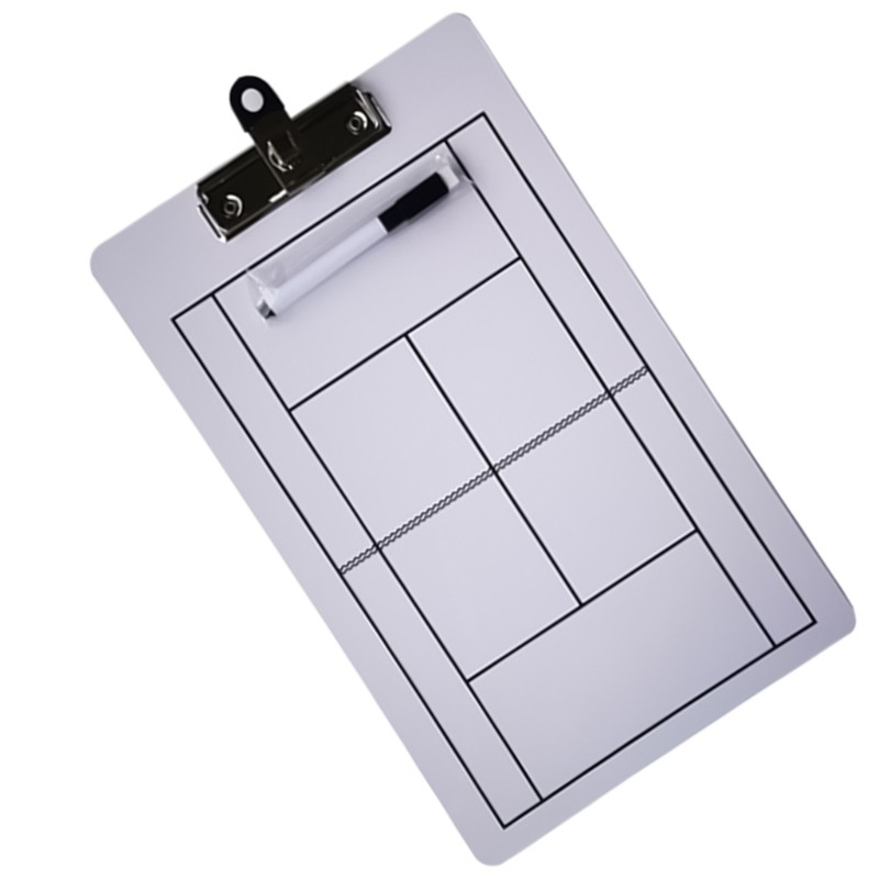 Double-Side Basketball Full Half Courts Board Dry Erases Football Coaches Board