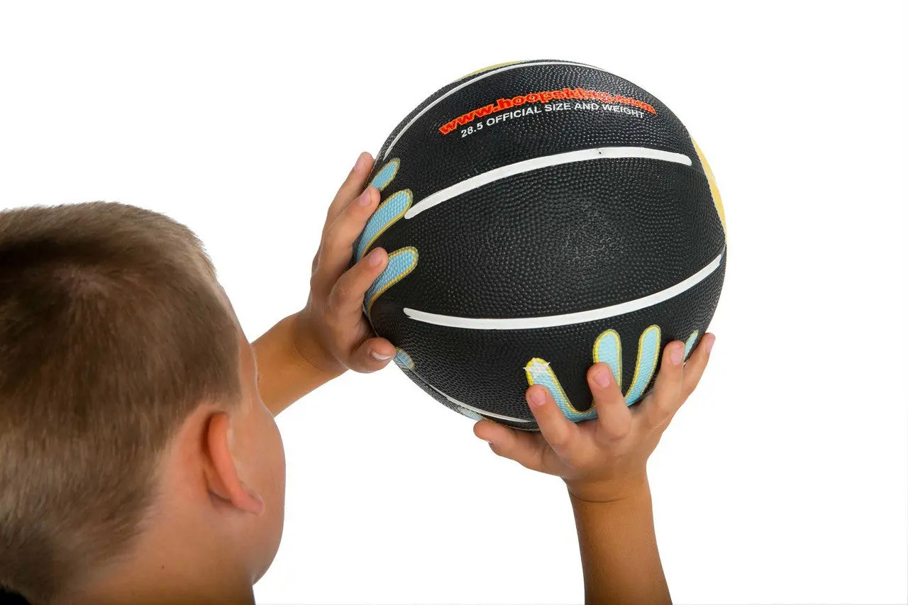 Hands on Shooter Basketball w/ Hand Placement