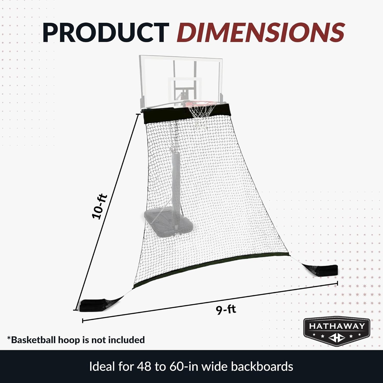 Basketball Return System for Shooting Practice – Heavy-Duty Rebounder Net