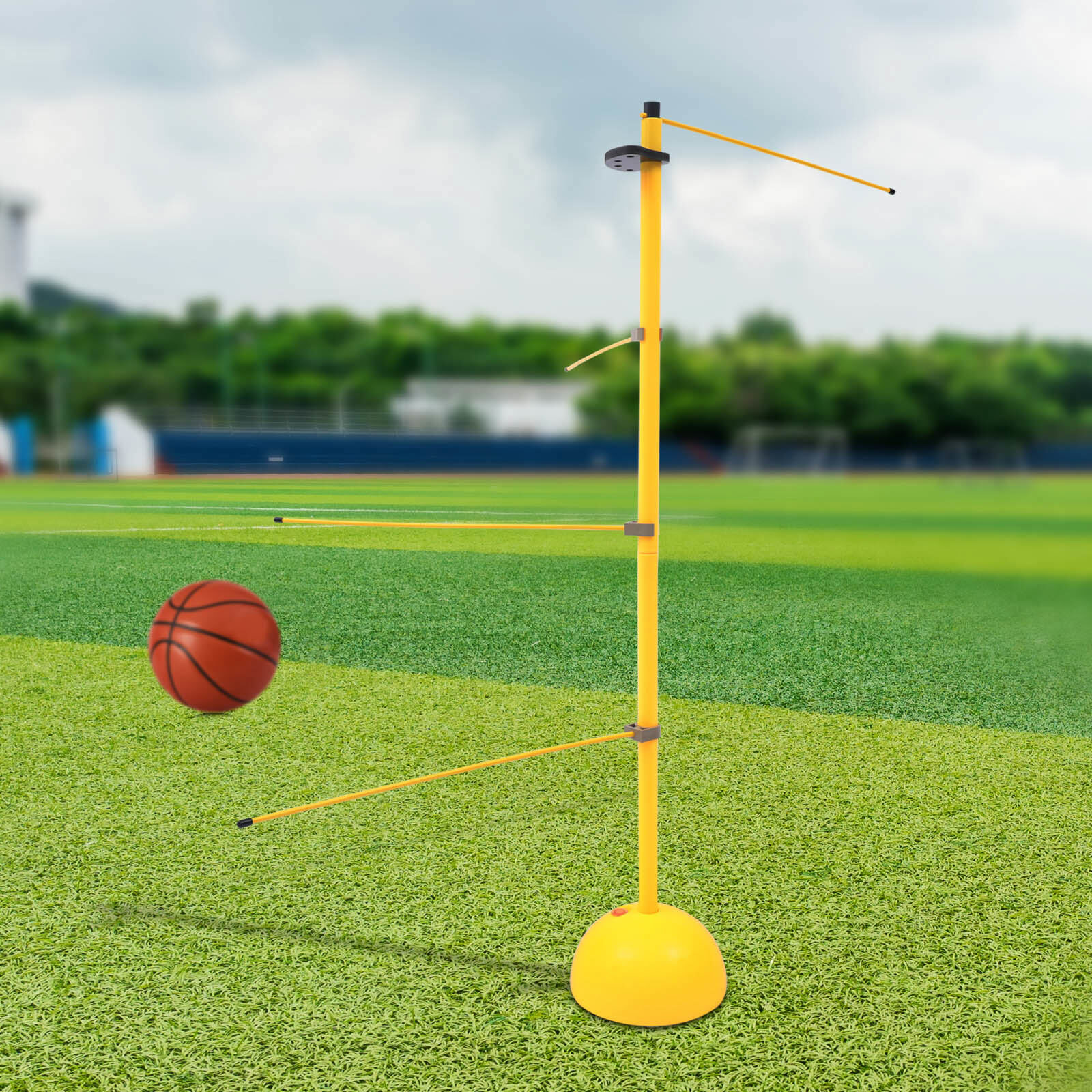 Basketball Dribble Trainer Adjustable Dribble Training Equipment Easy to Install