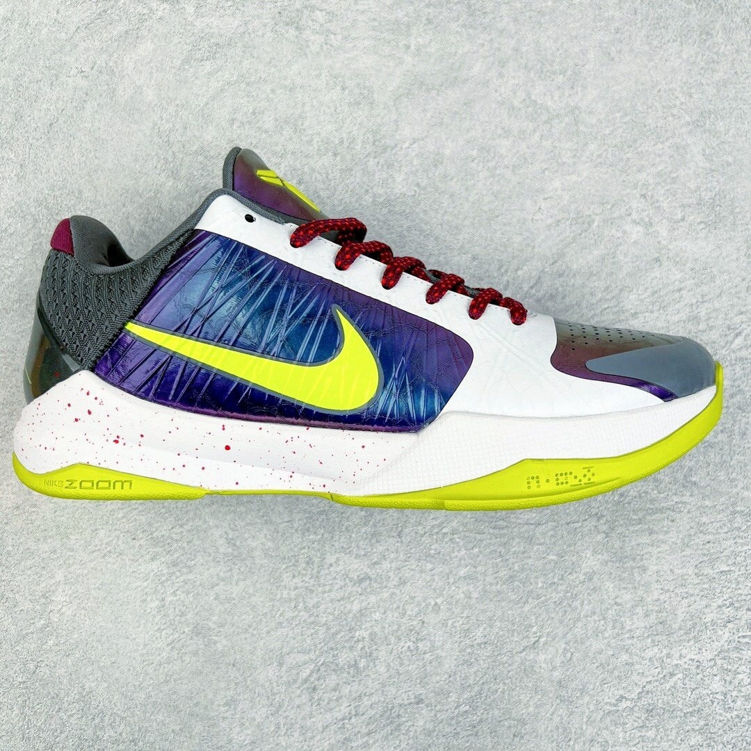 New NK Zoom Kobe 5 Protro Chaos CD4991-100 Mens Womens Athletic Shoes Authentic