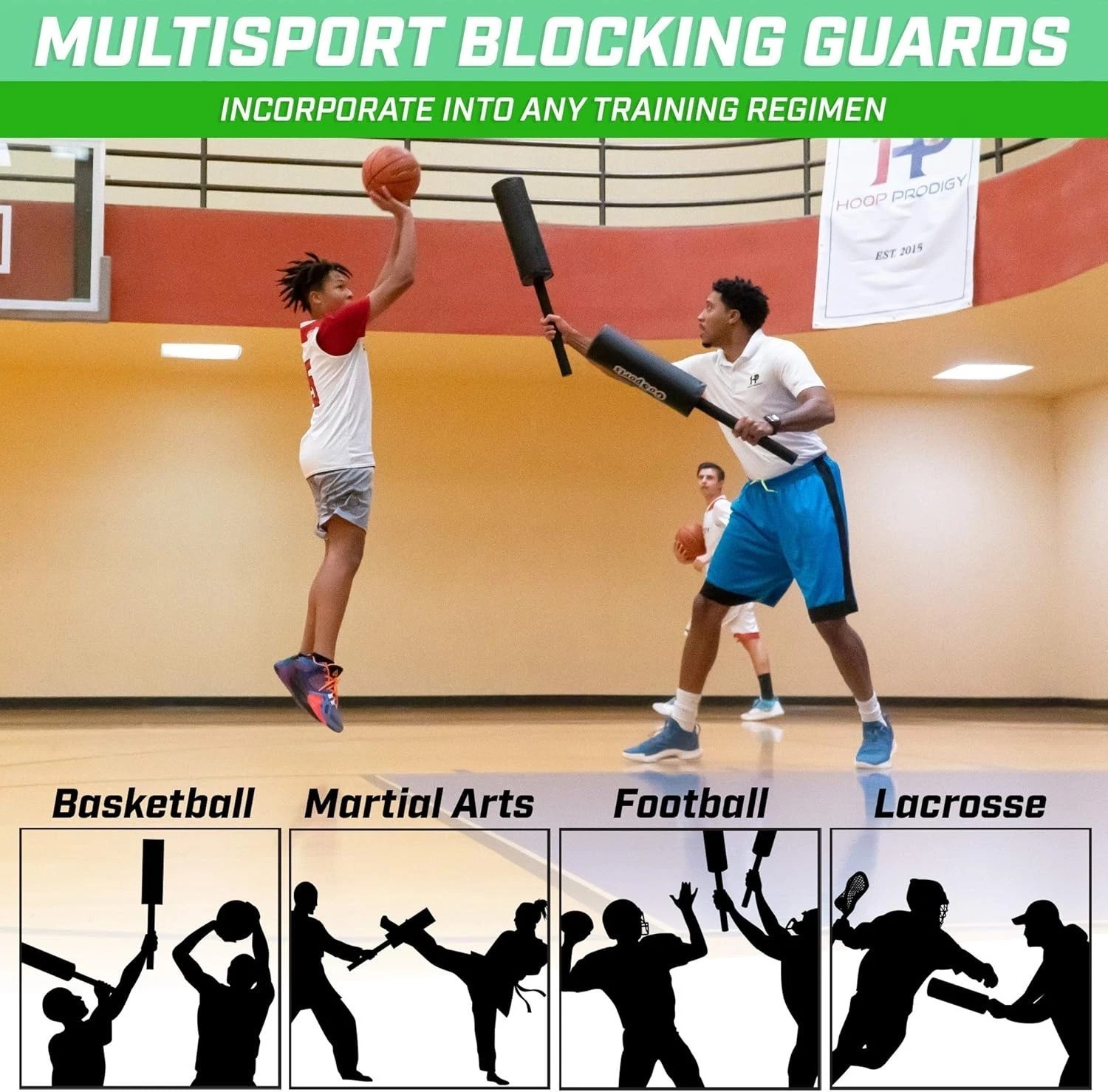 Padded Blocking Guards – 2 Pack for Sports Training & Martial Arts Drills