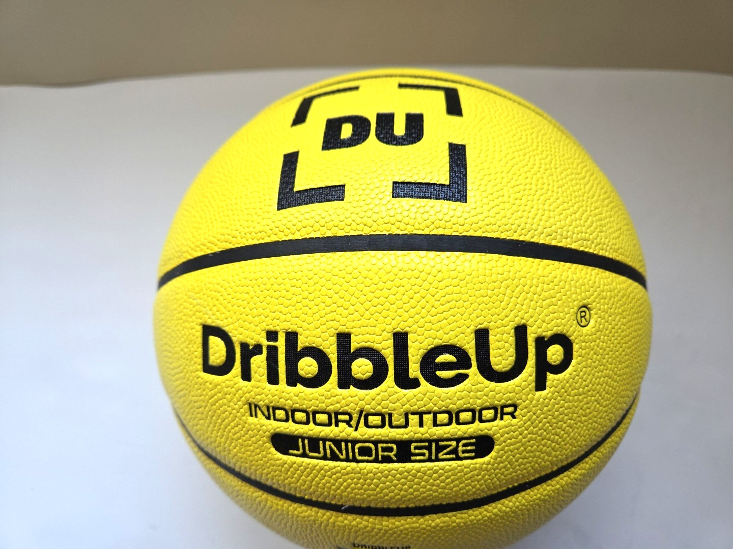 Dribble Up Yellow Smart Basketball Junior Size 28.5 Indoor/Outdoor Ball Only