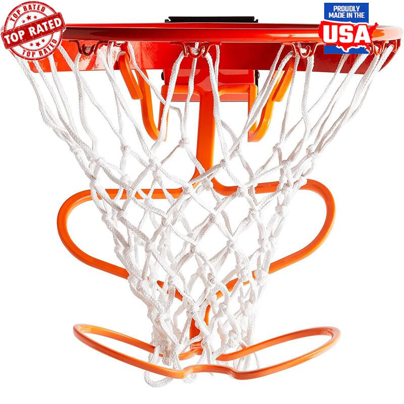 Basketball Return Training Aid Improve Shooting Skills Outdoor Practice Orange