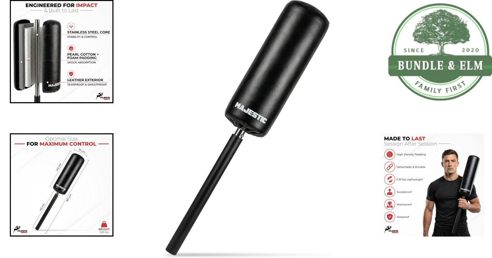 Contact Stick for Basketball, Football, Soccer, MMA – Lightweight Training Pad