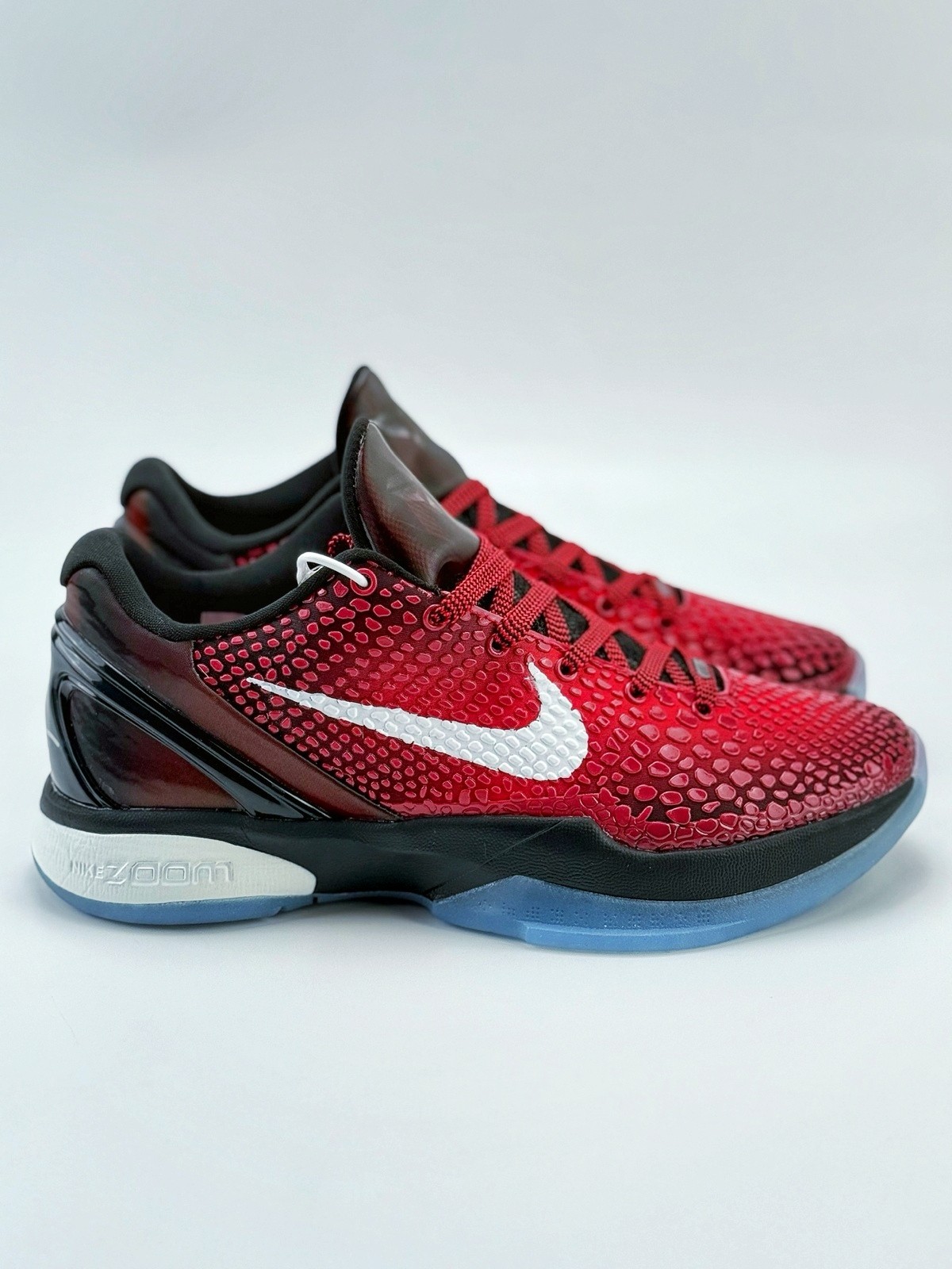 New NK Zoom KOBE 6 Protro “All-Star” Black Red Mens Athletic Shoes Authentic
