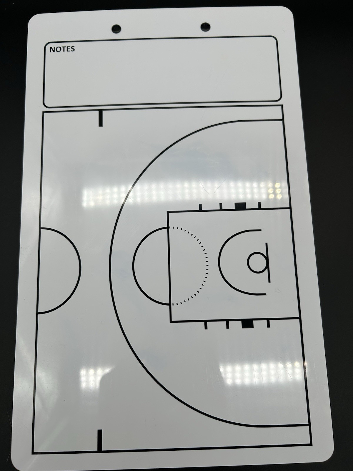 Basketball Coaching Board, 2025 Version Double-Sided Basketball Coach Clipboard,
