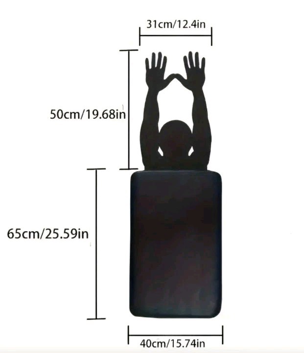 Basketball Hitting Trainer, Shooting Interference Dummy, Physical Contact Pad