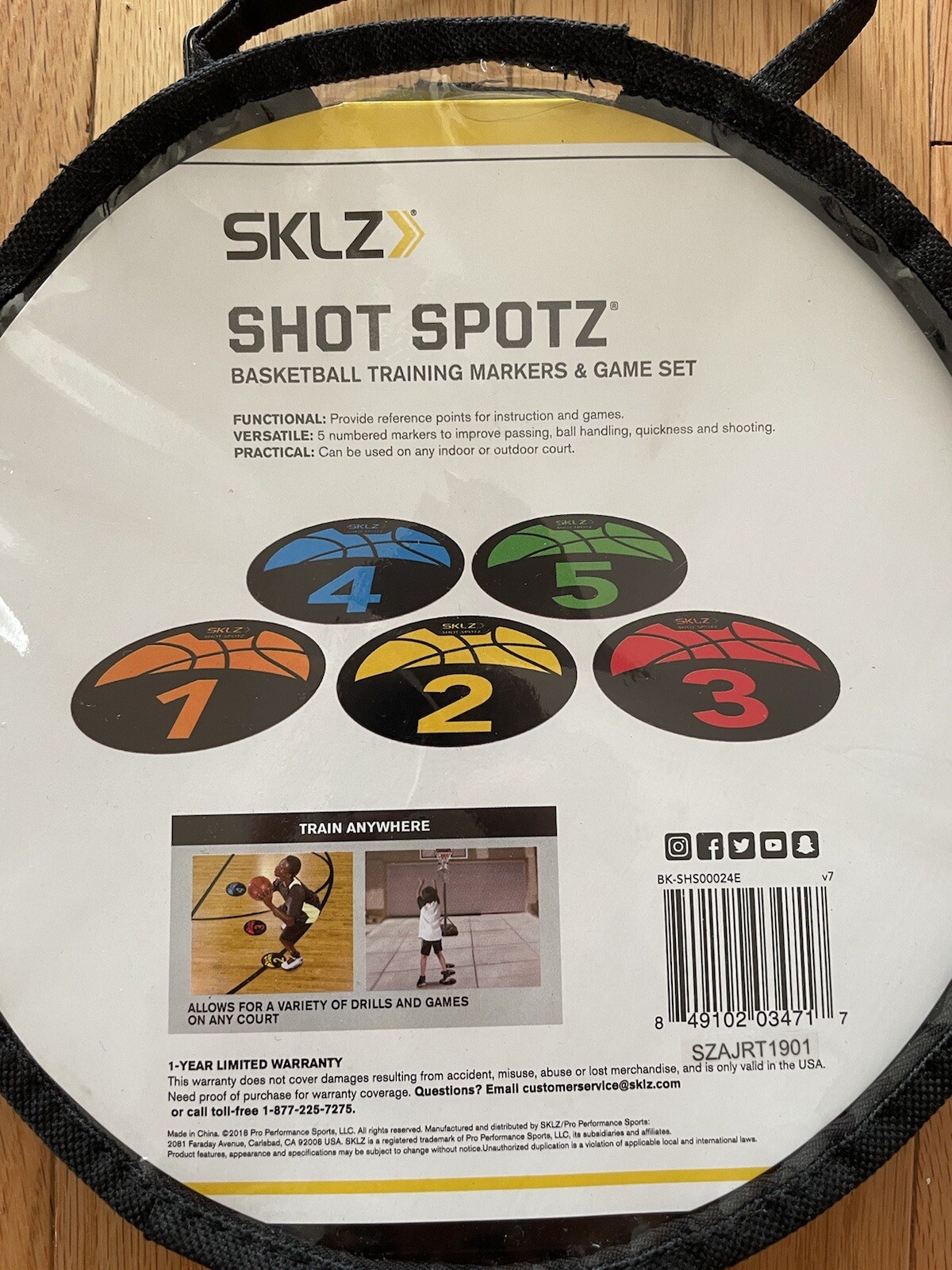 SKLZ Shot Spotz Basketball Training Markers
