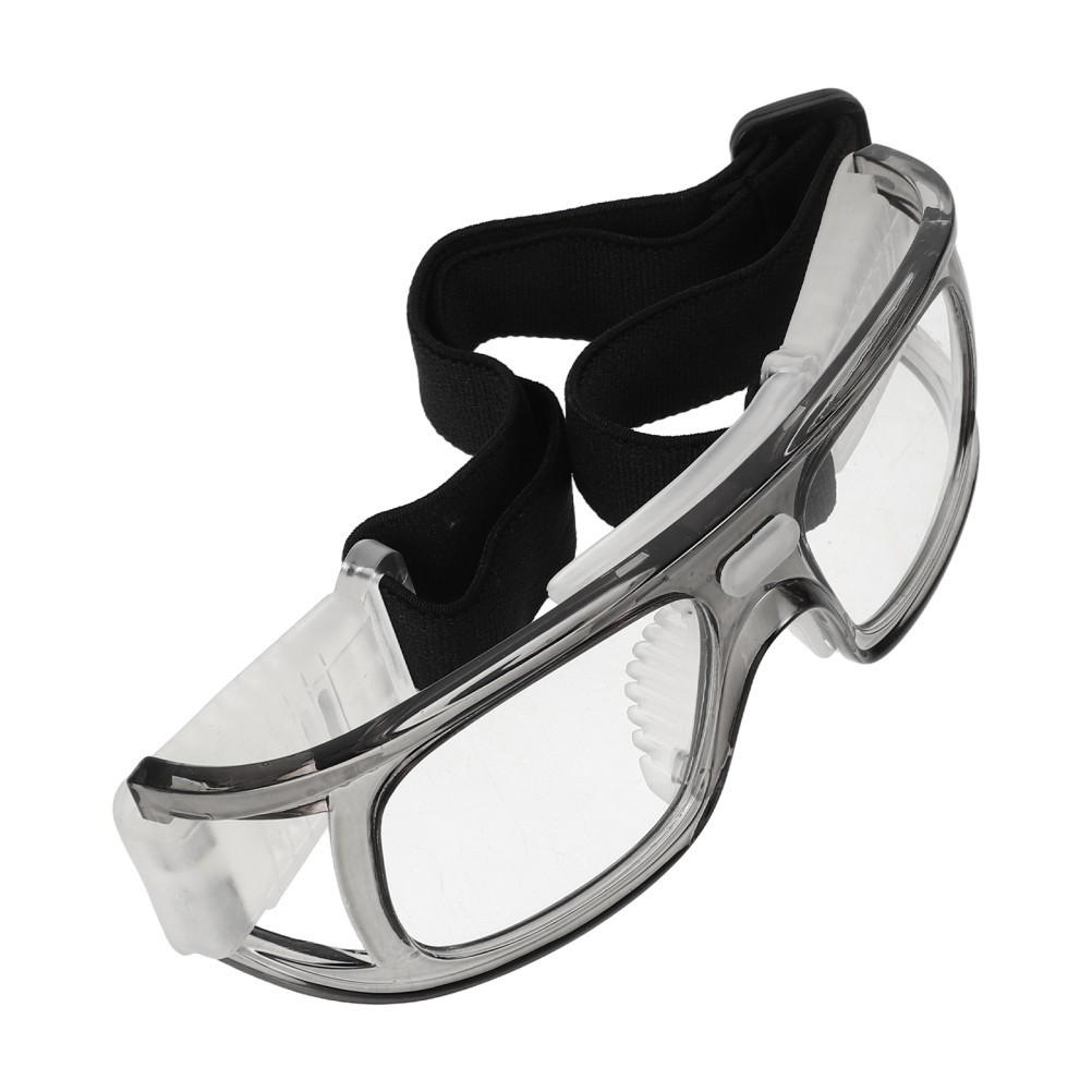 Durable Adjustable Sport Eyewear for Basketball Soccer Clear Protective Goggles