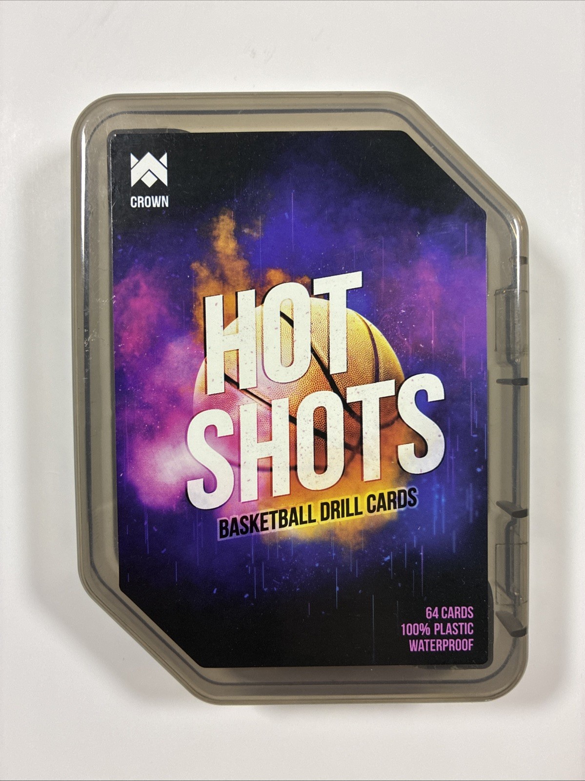 Hot Shots Basketball Drill Cards Deck for All-Around Training Skill Development